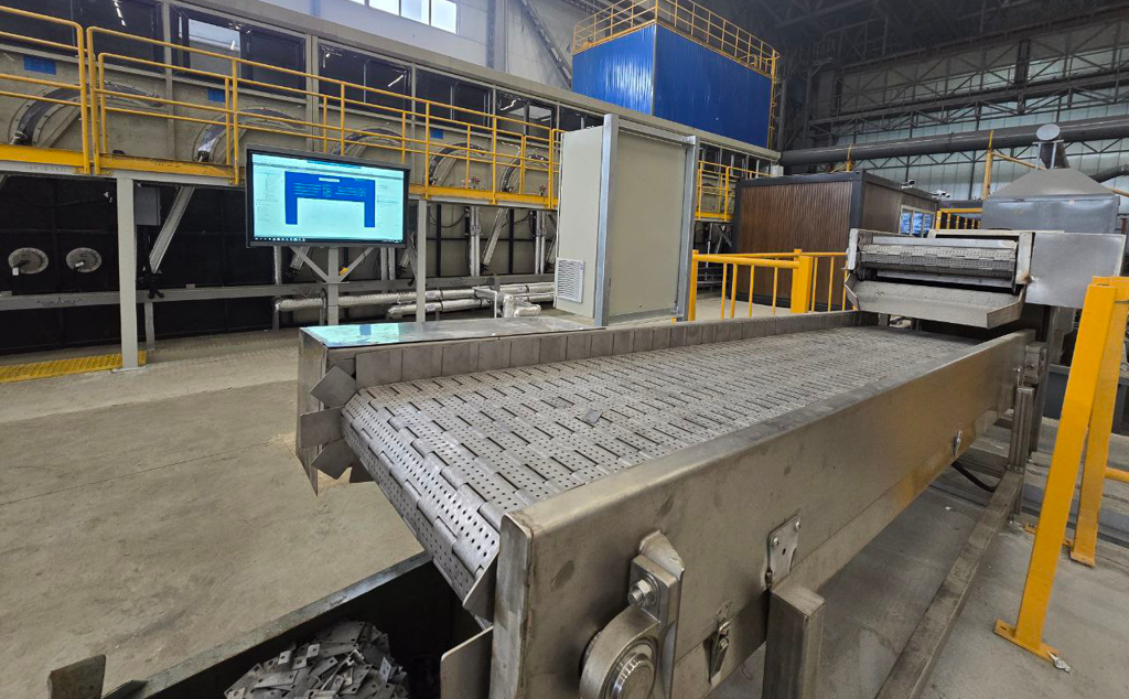DoorHan запускает новую линию горячего цинкования метизов и мелких деталей