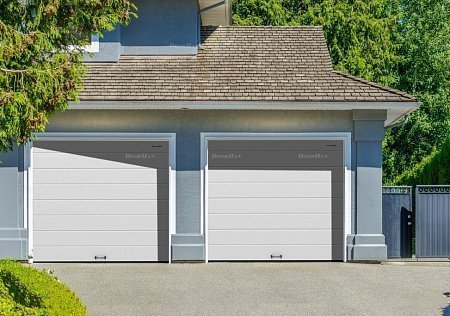 Секционные гаражные ворота Doorhan RSD01 BIW (2900х2500)