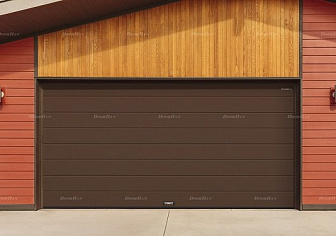 Гаражные секционные ворота серии rsd02 2000 Х 3200